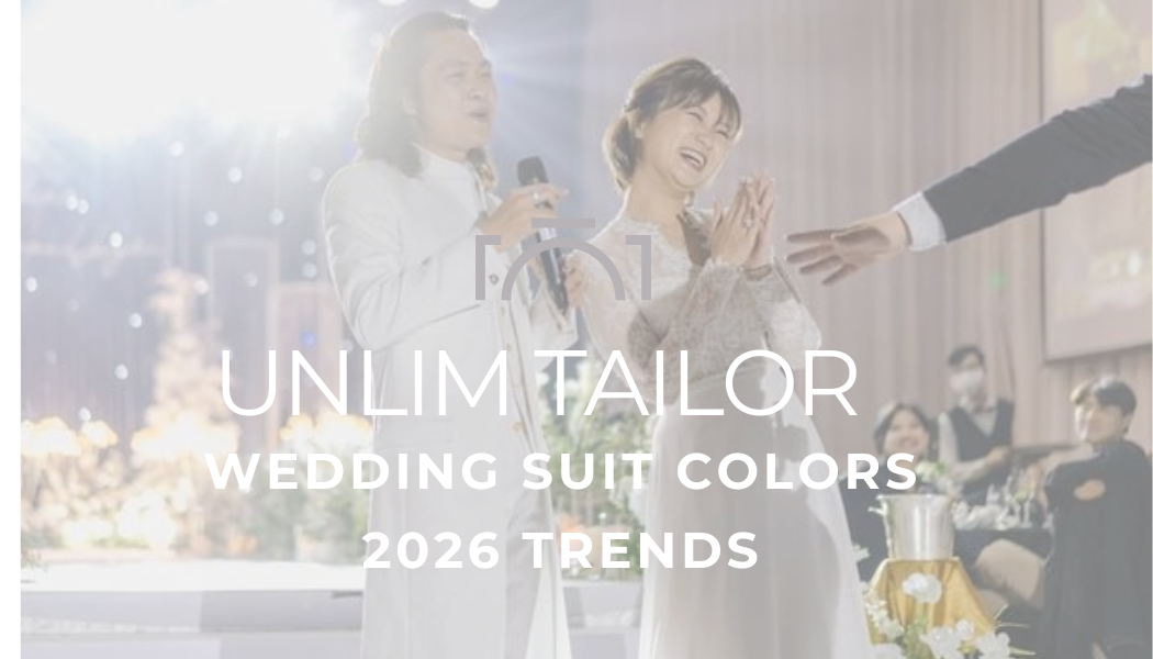 Trending wedding suit colors for 2026